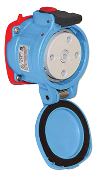 Meltric DS 60Amp Decontractor Series Switch Rated Metal Receptacle (Female) photo