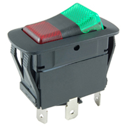 54-239W - Waterproof Illuminated Rocker switch image